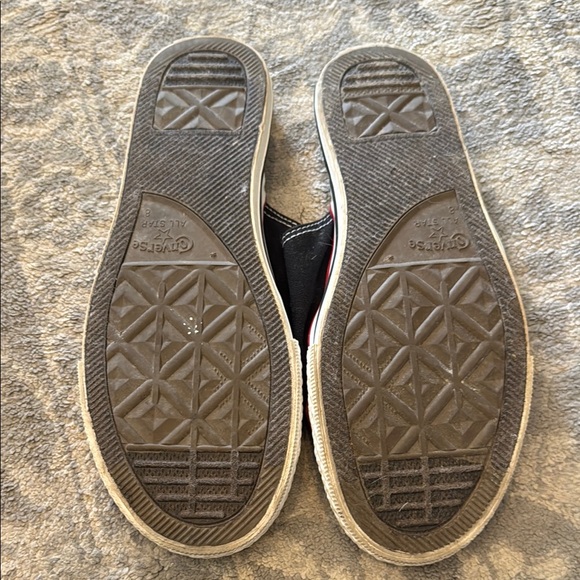 Converse Black Slides- Y2K- Rare- Mens 8/Womens 10 - Picture 4 of 5
